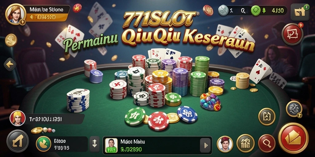 Tampilan gameplay QiuQiu yang menegangkan di 171SLOT.