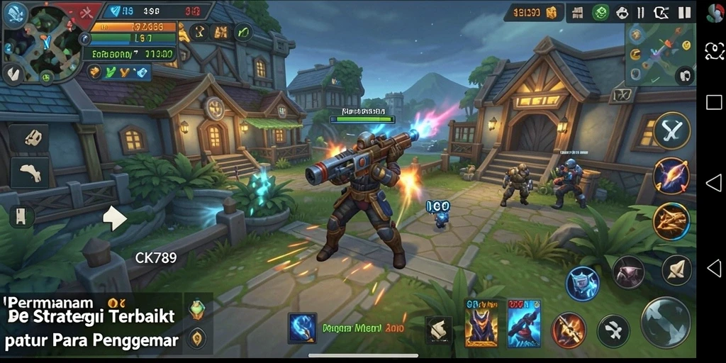 Screenshot CK789 menampilkan gameplay strategi yang mendebarkan.