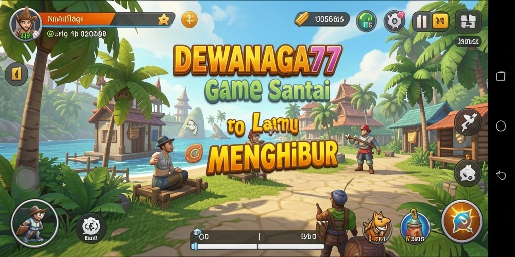 Screenshot DEWANAGA77 menampilkan gameplay yang menyenangkan dan interaktif.