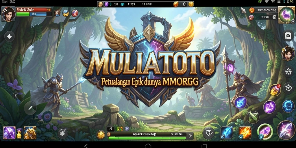 Tampilan gameplay epik dari dunia MMORPG MULIATOTO.