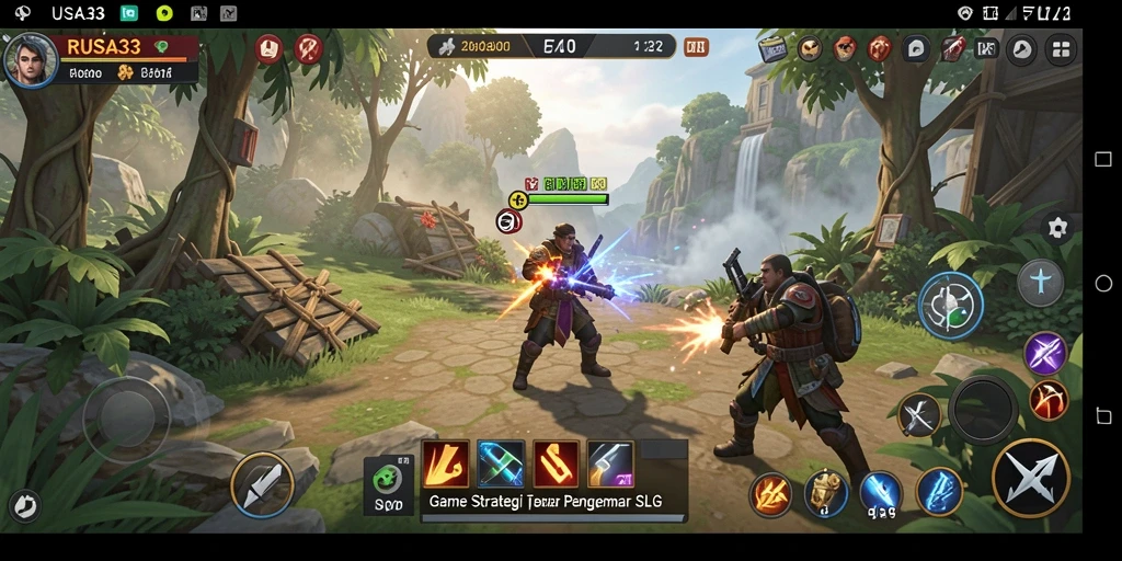 Gameplay RUSA33 yang menantang dalam dunia strategi.
